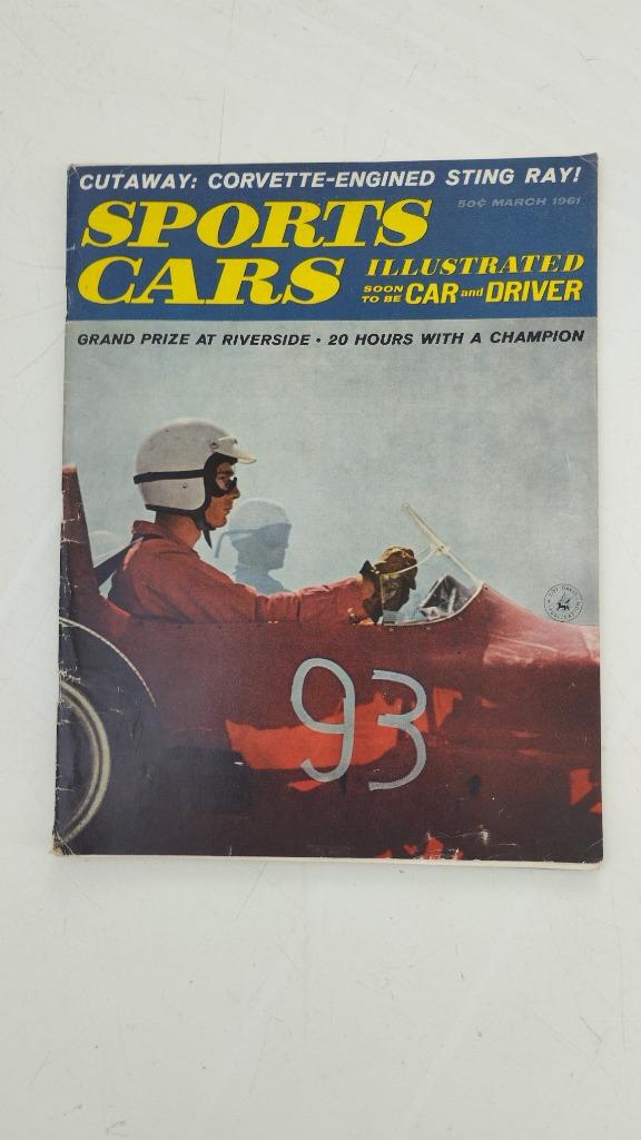 Sports Cars (car and driver) march 1961, Général, Utilisé, Collectif, Envoi