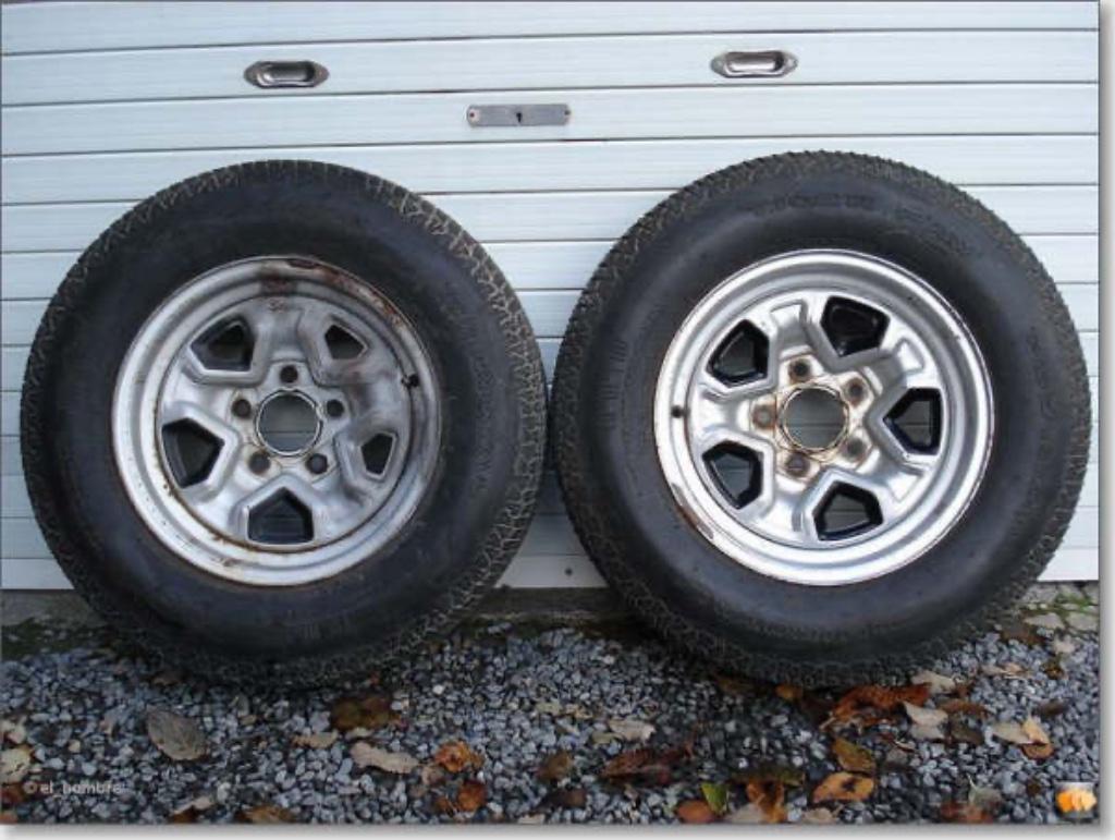 Chevrolet s10 - s15 wielen 14 duims - 2 stuks, Ophalen, Gebruikt, Chevrolet