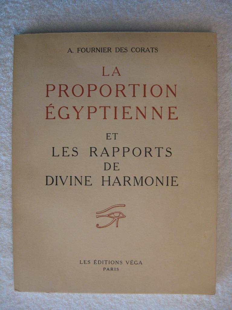 Architecture égyptologie ésotérisme Fournier des Corats 1957, Enlèvement ou Envoi, Utilisé
