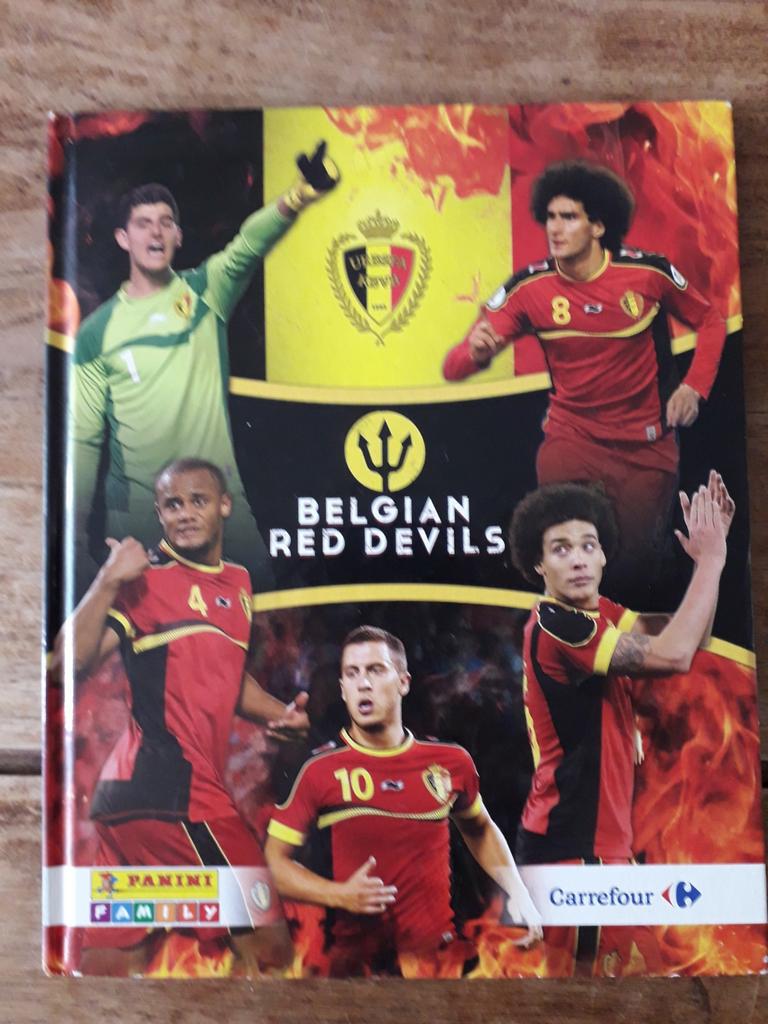 Panini stickerboek de Rode Duivels, Ophalen, Gebruikt, Sport