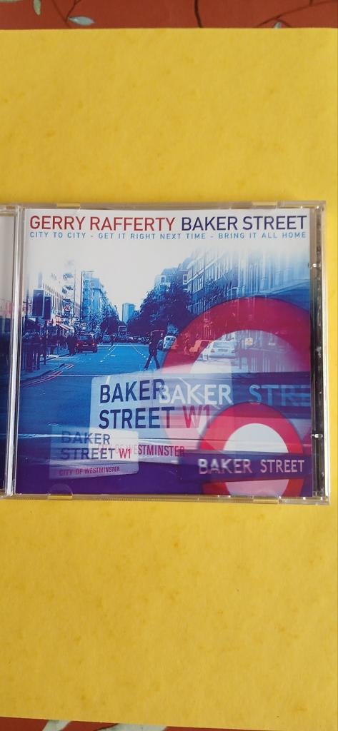 Cd  Gerry Rafferty - Baker Street, Ophalen of Verzenden, Zo goed als nieuw