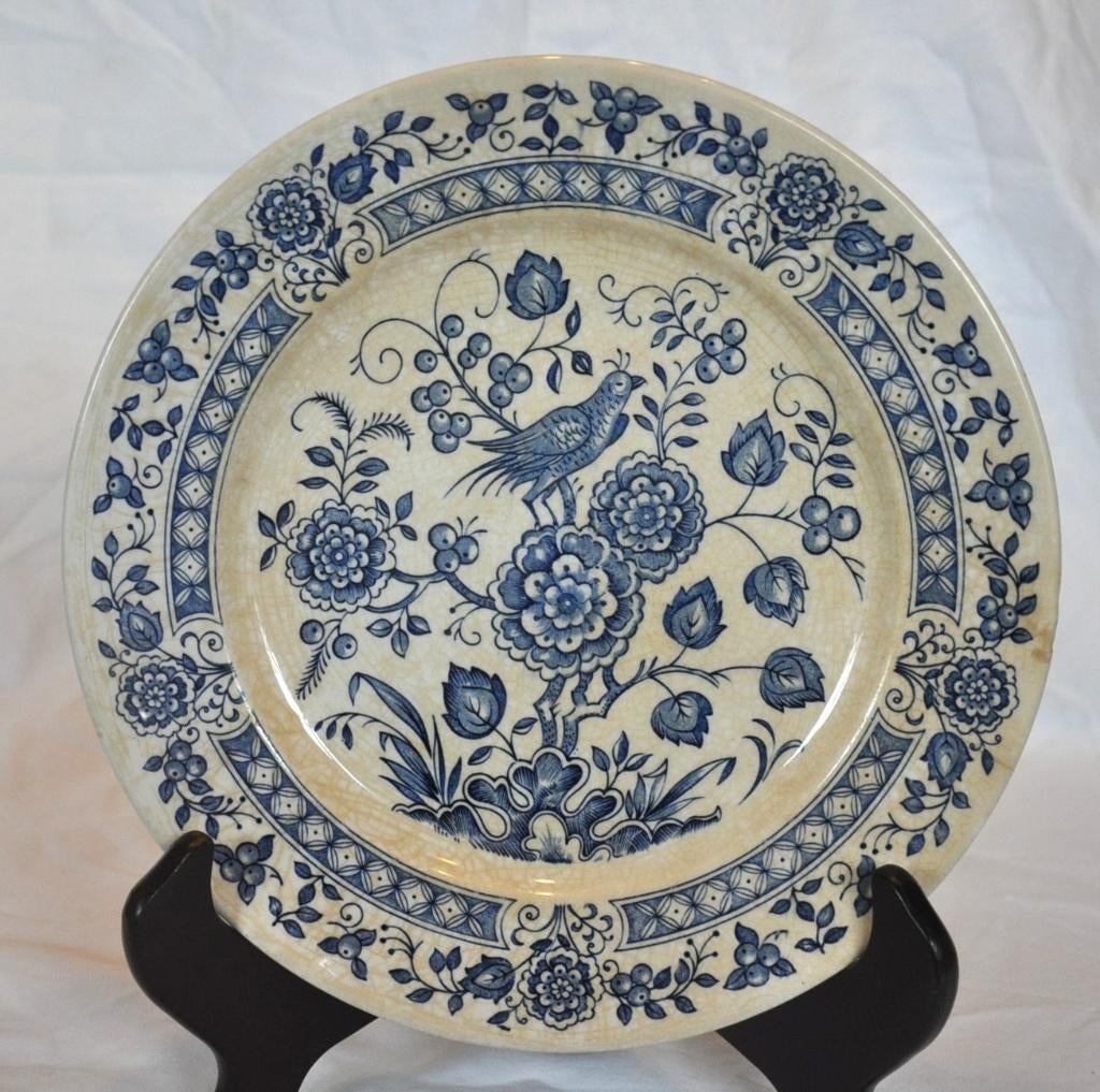 assiette plate anglaise nankin, Ophalen of Verzenden