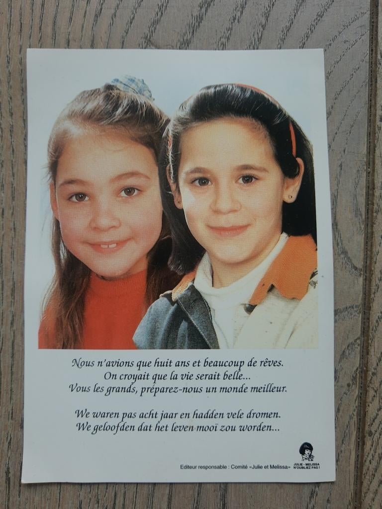 Carte mémoire : Julie et Melissa, Enlèvement ou Envoi