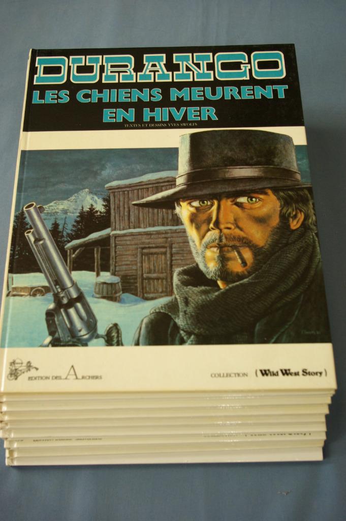 DURANGO BD édit originales coll 1 à 9 Swolfs *Prix plancher!, Complete serie of reeks, Ophalen of Verzenden, Gelezen, Swolfs
