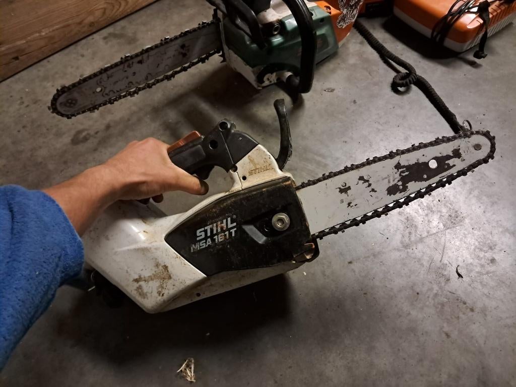 STIHL msa 161 t tophandle 25cm blad, Ophalen, Gebruikt, Overige soorten, Stihl
