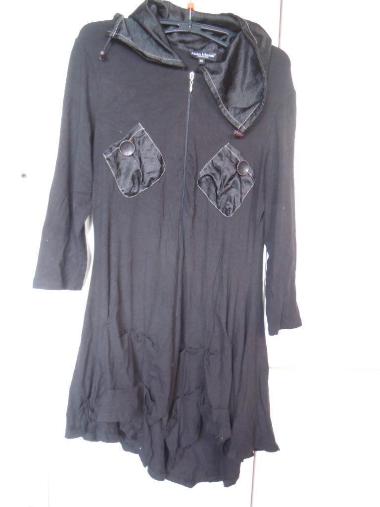 designerkleed Alain Mariati XXl zwart, Kleding | Dames, Jurken, Ophalen of Verzenden, Zwart