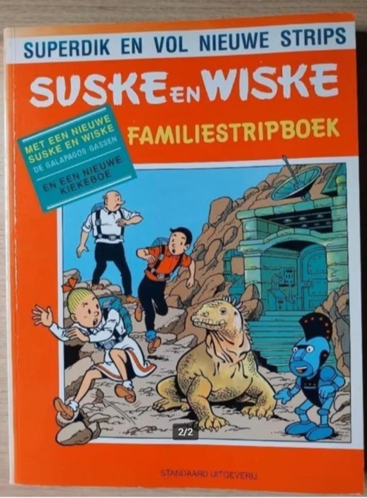strips 2 Suske en Wiske familiestripboeken, Meerdere stripboeken, Verzenden, Gelezen, Willy Vandersteen