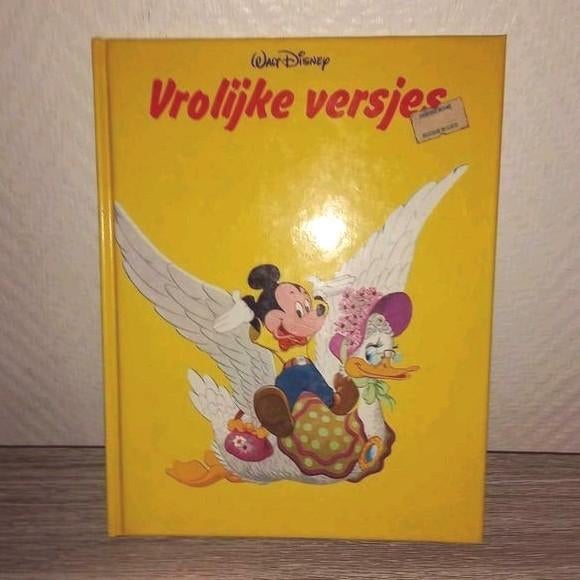 ❤ Walt Disney boek :  Vrolijke versjes, Boeken, Ophalen of Verzenden, Walt Disney, Jongen of Meisje, Sprookjes
