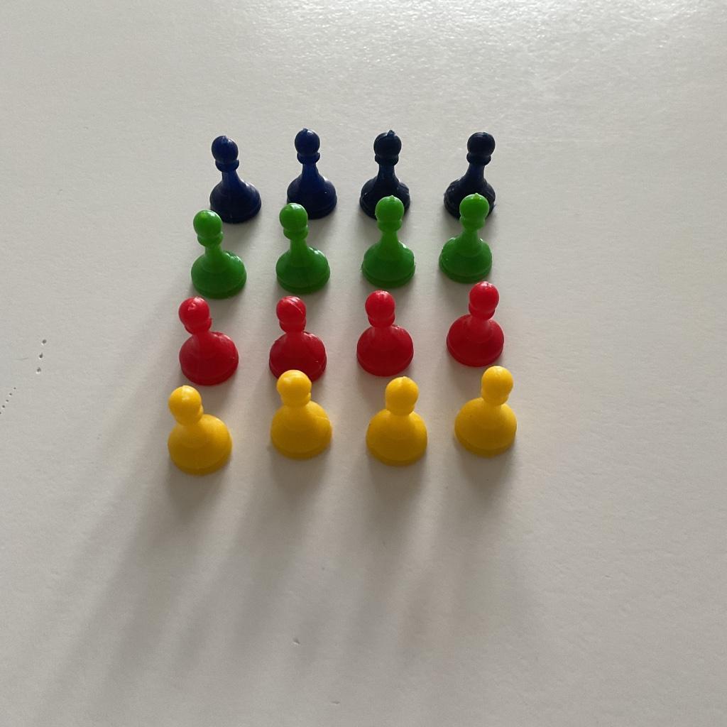16 magneet pionnen, Hobby en Vrije tijd, Gezelschapsspellen | Bordspellen, Ophalen, Nieuw