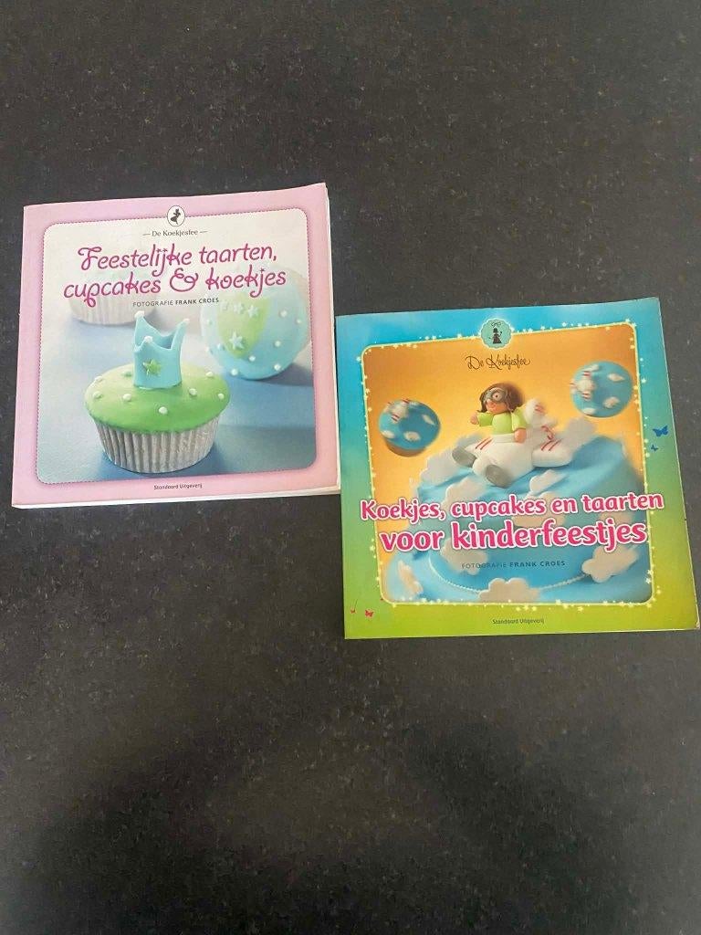 Bakboeken - 2 stuks - De koekjesfee, Boeken, Ophalen of Verzenden, Gelezen, De koekjesfee, Taart, Gebak en Desserts