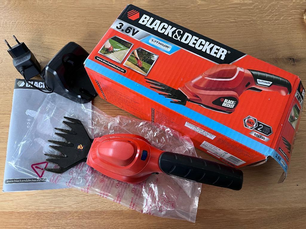 Taille haie Black & Decker, Enlèvement ou Envoi, Utilisé, Batterie, Black & Decker