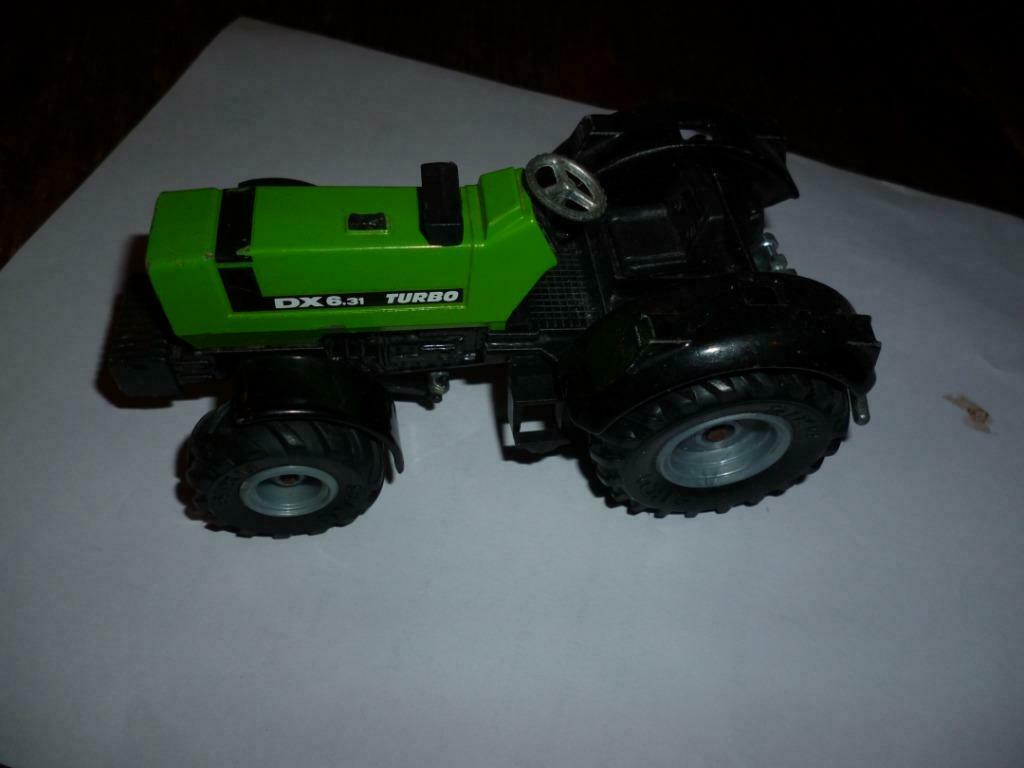 Miniatuur tractor Turbo DX6,31 schaalmodel in ijzer model, Ophalen of Verzenden