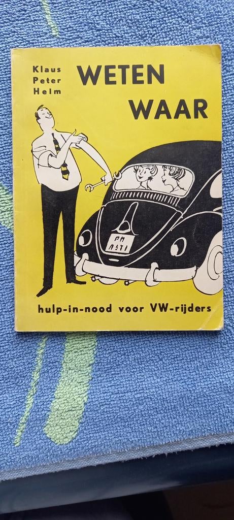 Volkswagen Vw Kever boek retro oud vintage, Ophalen of Verzenden