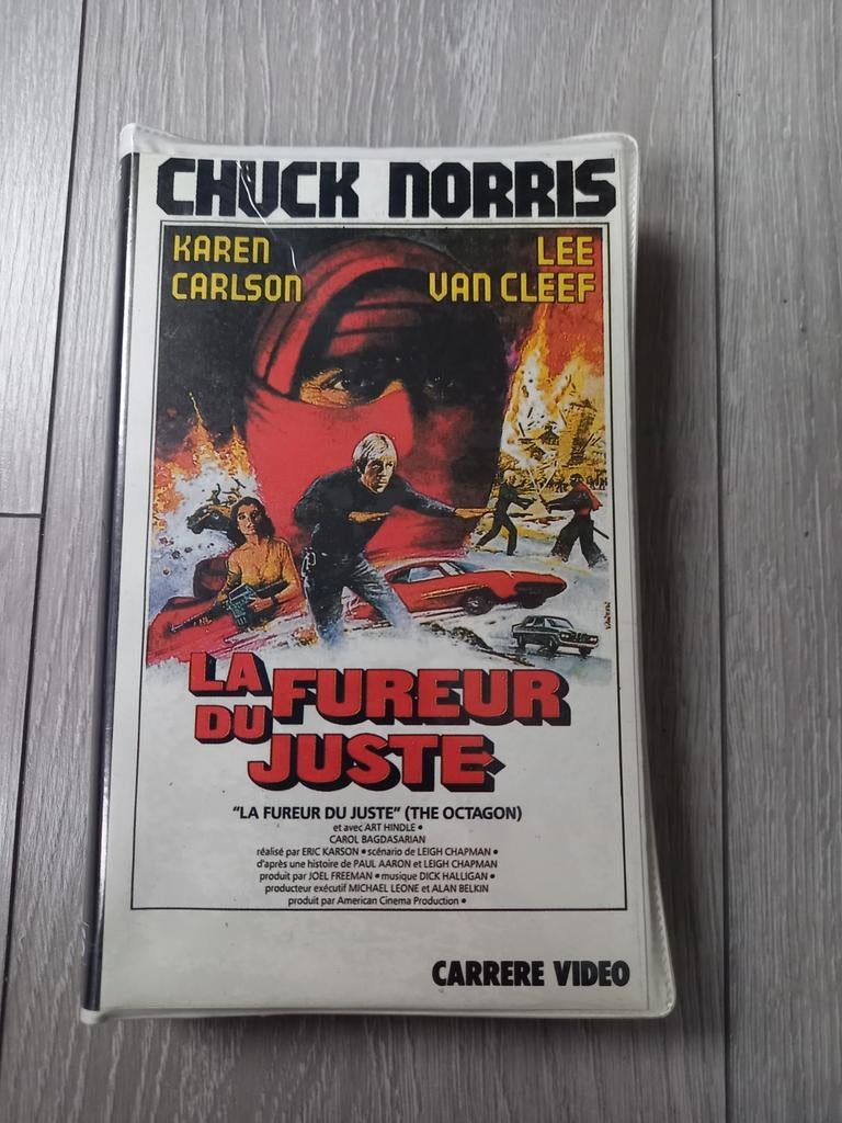 Vhs La fureur du juste Carrere video, Enlèvement ou Envoi, Neuf, dans son emballage, Action et Aventure