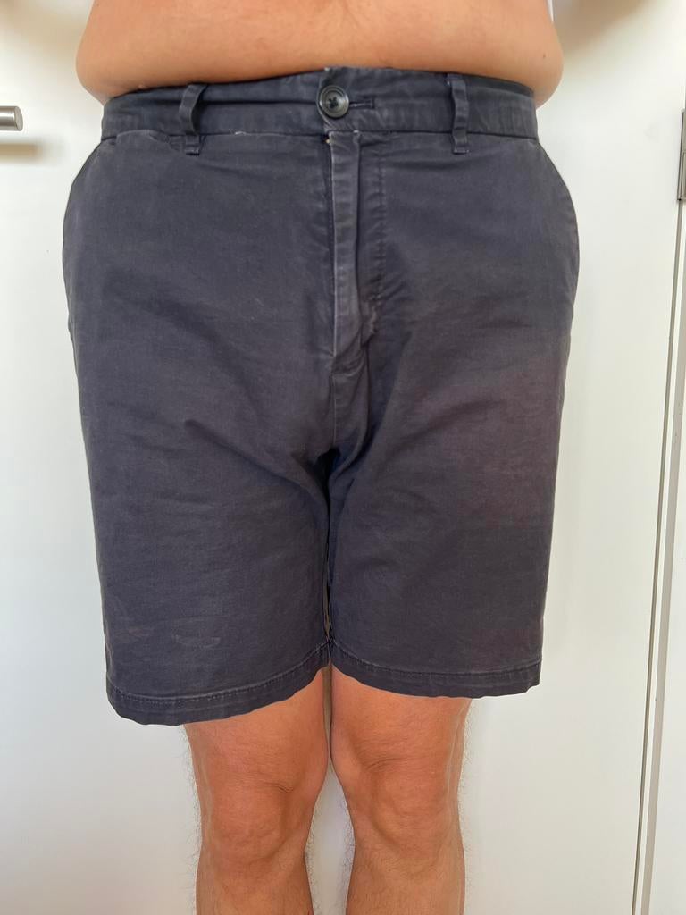 Short Stuart bleu Scotch & Soda taille W30, Enlèvement ou Envoi, Comme neuf, Bleu, Taille 48/50 (M)