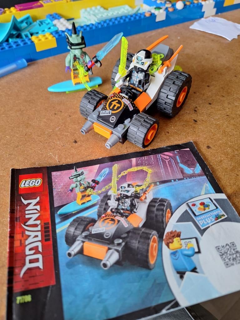 lego 71706 cole s speeder car, Ophalen of Verzenden, Zo goed als nieuw, Complete set, Lego