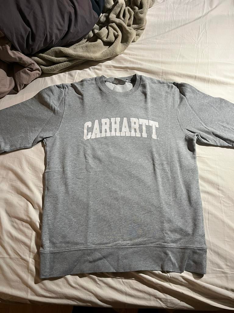 Carhartt sweater M, Ophalen of Verzenden, Zo goed als nieuw, Maat 48/50 (M), Grijs