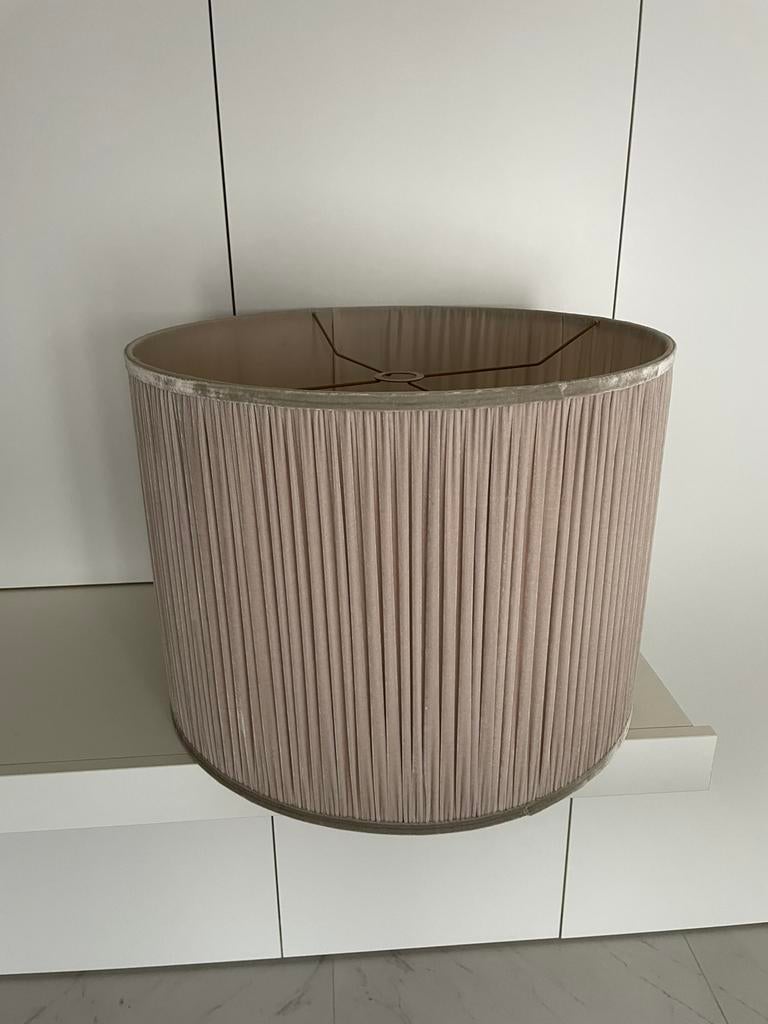 Grote lampenkap voor hanglamp, Ophalen, Gebruikt, Crème, Rond