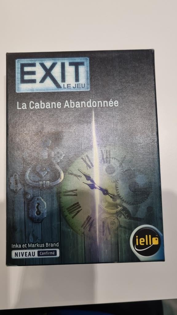 51439 exit le jeu la cabane abandonnée, 1 ou 2 joueurs, Enlèvement ou Envoi, Comme neuf, IELLO