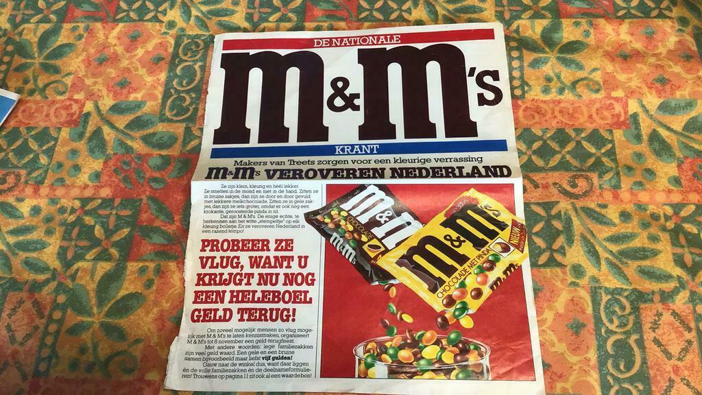 Journal M&M (a2), Collections, Marques & Objets publicitaires, Enlèvement ou Envoi, Utilisé, Autres types