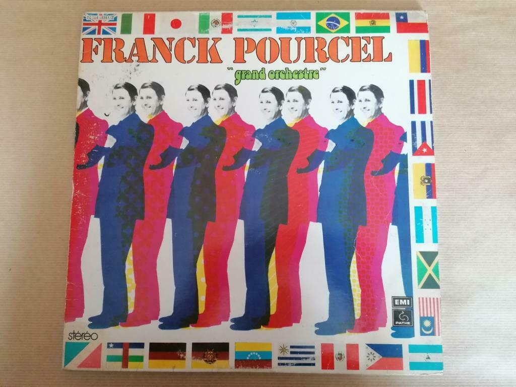 Double 33T Franck Pourcel Grand orchestre - all over the wor, Ophalen of Verzenden