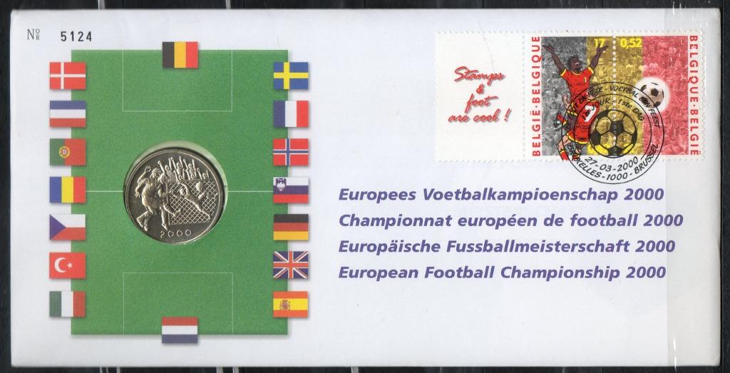 Année 2000 : 2892-2893 - Numisletter : Championnat européen, Enlèvement ou Envoi