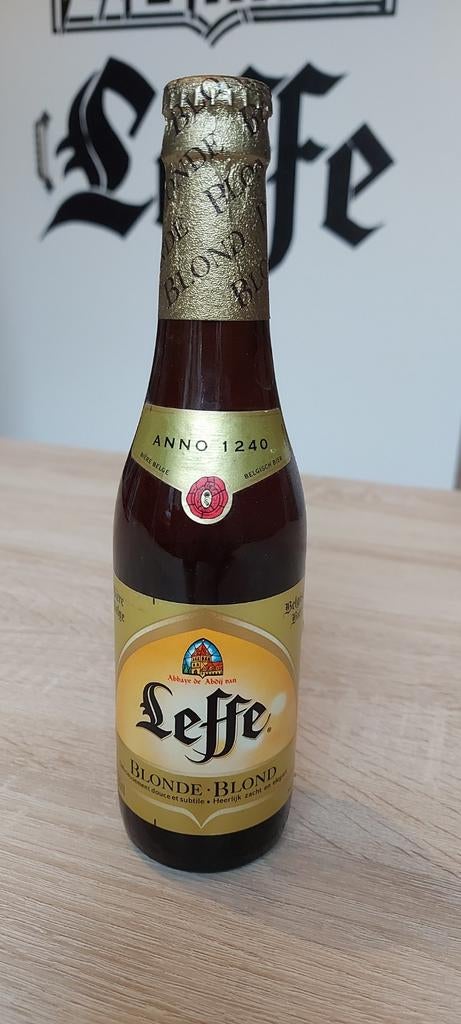 Bouteille de Leffe blonde, Enlèvement ou Envoi, Utilisé, Leffe