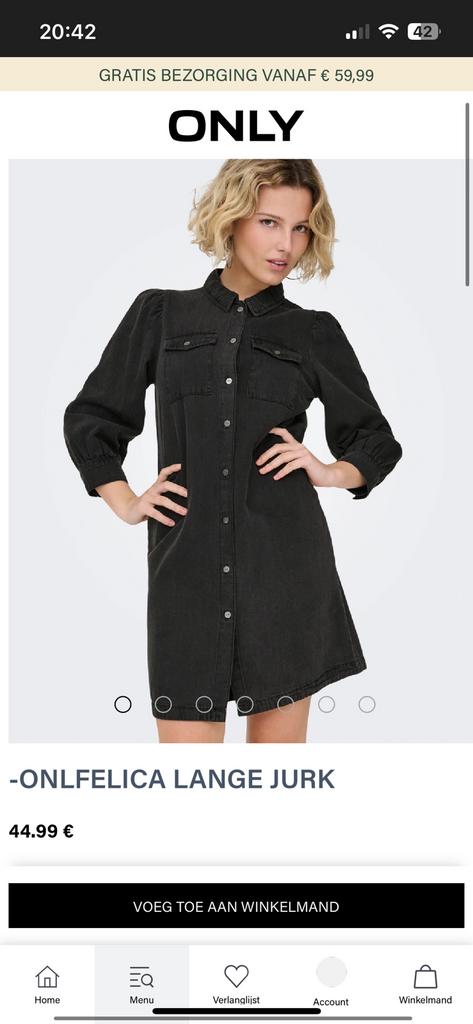 Robe seule taille 164, Robe ou Jupe, Enlèvement ou Envoi, Fille, Neuf