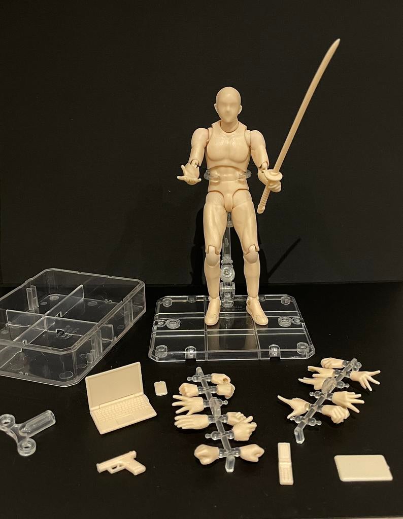INSO Body-kun Action Figure Set, Ophalen of Verzenden, Zo goed als nieuw