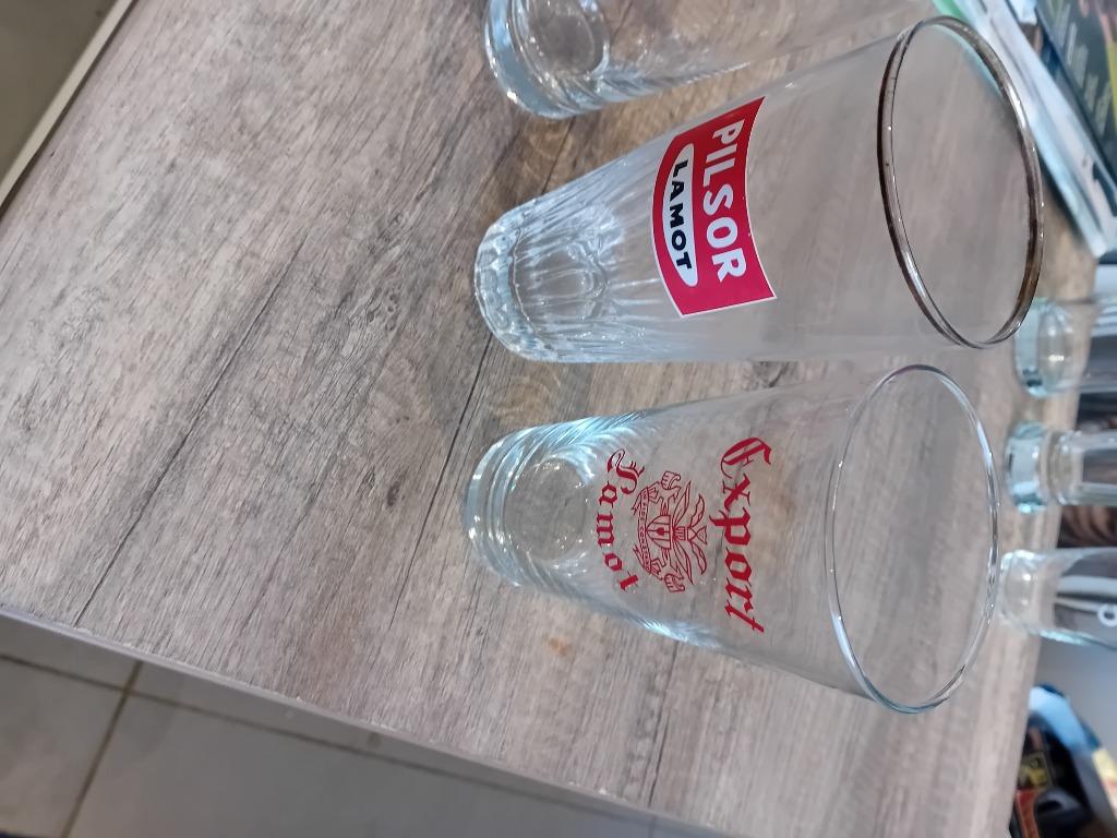 Gazen lamot, Verzamelen, Ophalen, Zo goed als nieuw, Bierglas