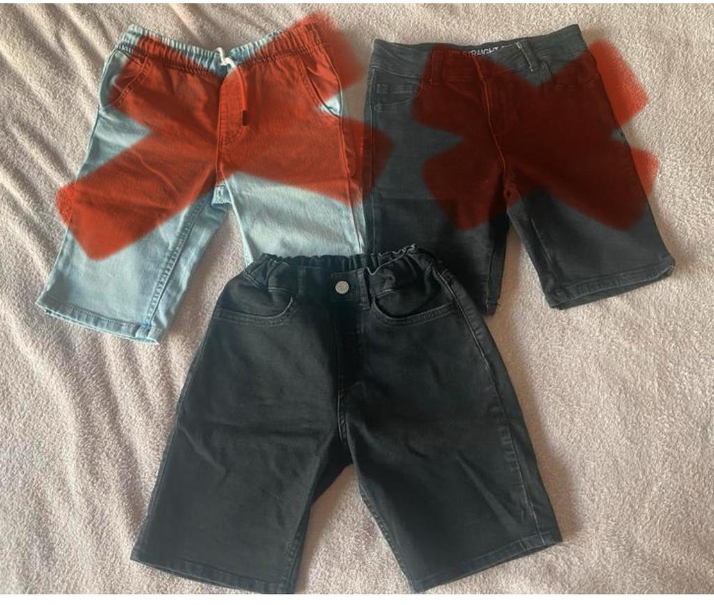 Short en jean taille 122-128, Enlèvement ou Envoi, Comme neuf