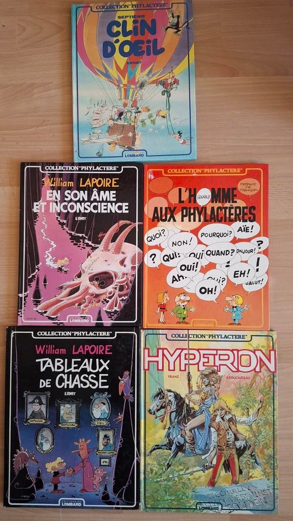 BD lot de 5, Collection Phylactère., Enlèvement