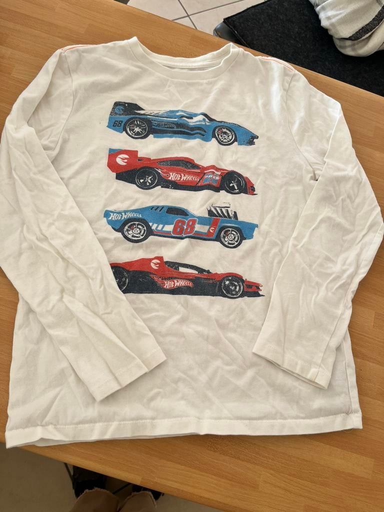 Tee-shirt à manches longues Hotwheels GAP 10-12m, Enlèvement, Comme neuf