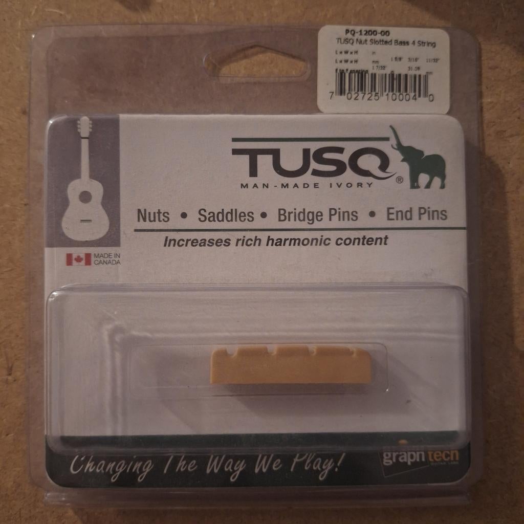 TUSQ Nut Slotted Bass 4 string, Muziek en Instrumenten, Ophalen, Nieuw
