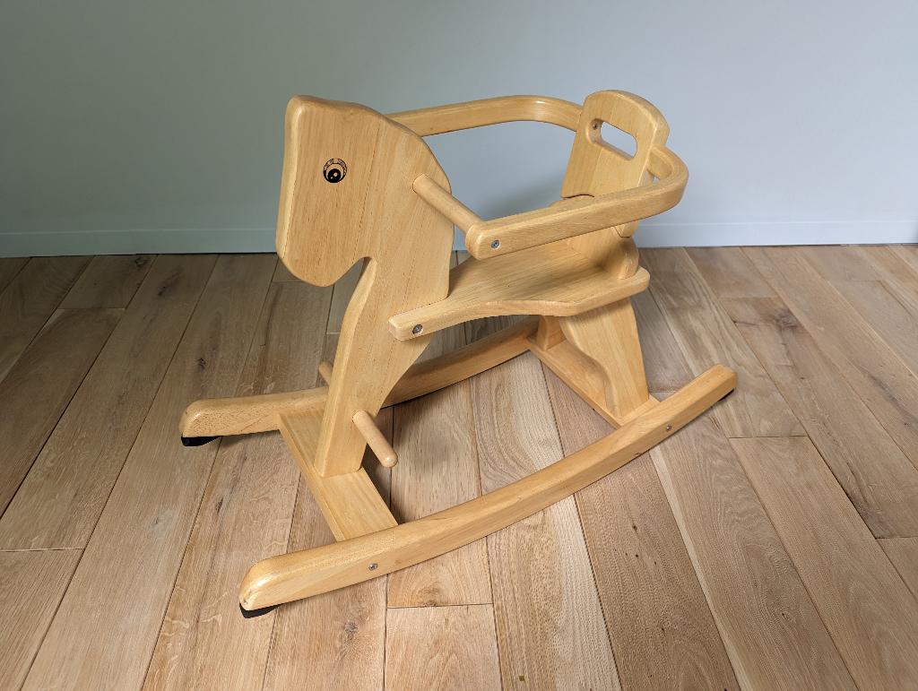Houten Schommelpaard (Pintoy), Kinderen en Baby's, Ophalen, Zo goed als nieuw