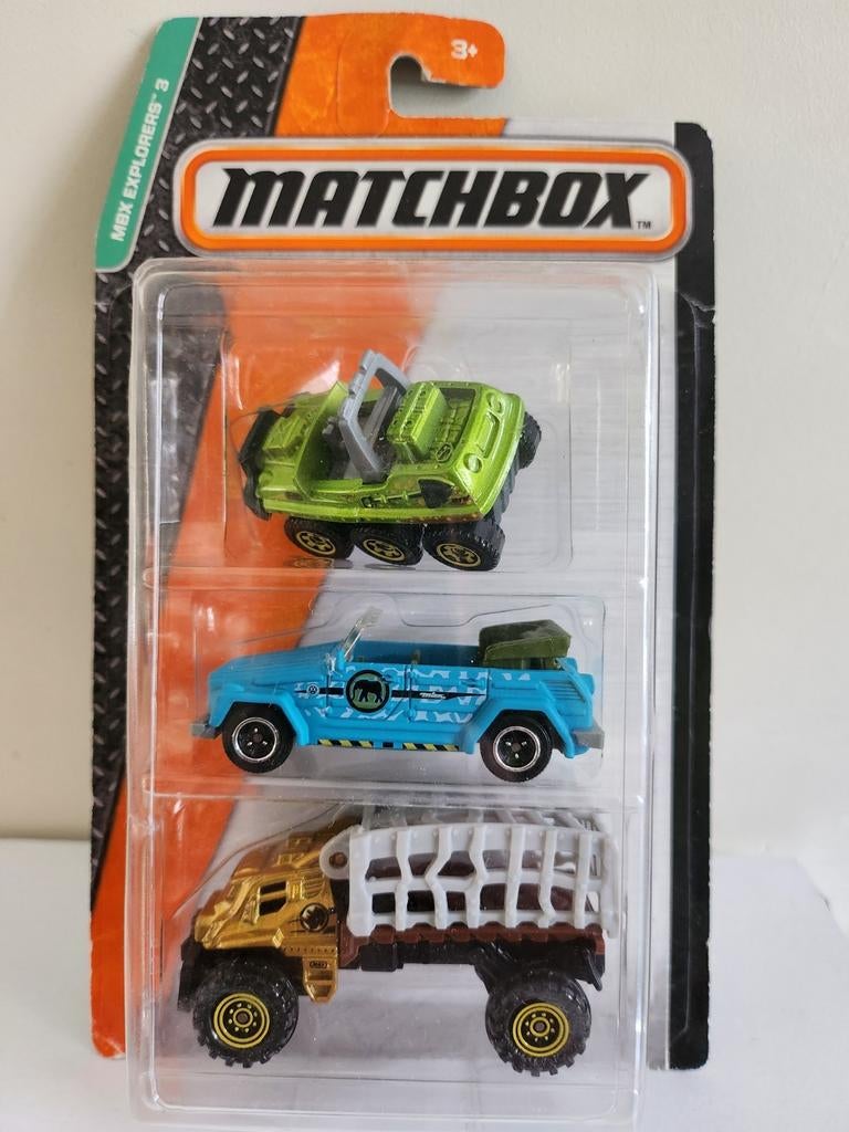 Matchbox 3 pack Off Road 3 voertuigen (2016) Volkswagen 181, Enlèvement ou Envoi, Neuf