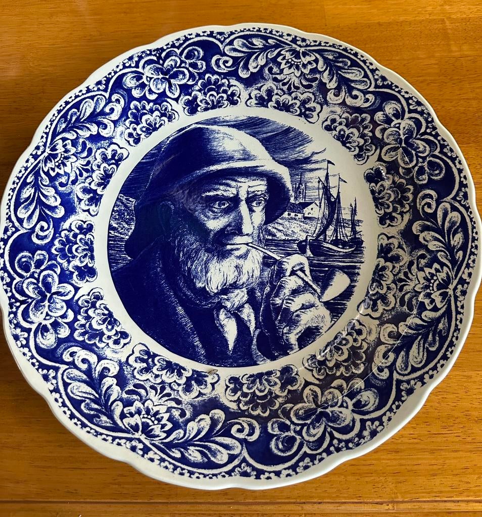 Wandborden Delfts blauw, Ophalen