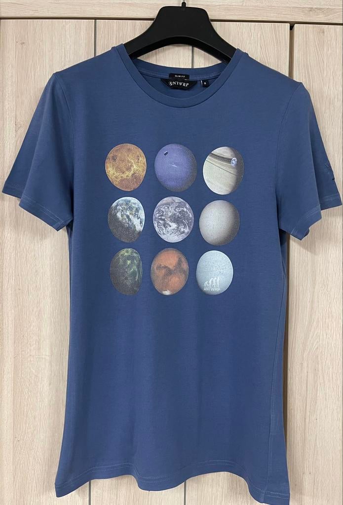 T-shirt : Antwrp : maat S slim fit, Blauw, Ophalen of Verzenden, Zo goed als nieuw, Antwrp