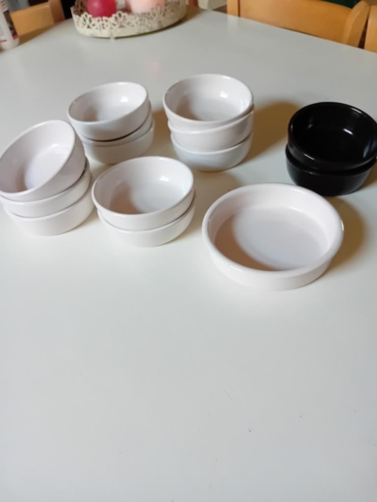 20 potjes samen voor € 5, bv dessert of voorgerecht & hapjes, Ophalen