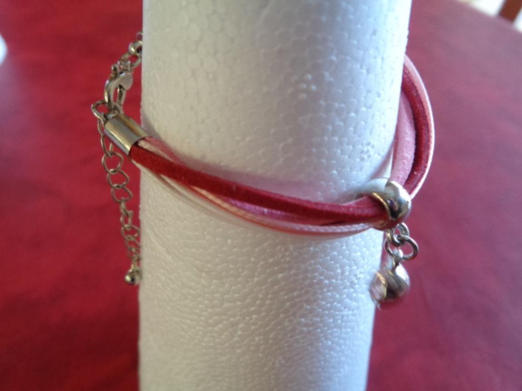 Bracelet rose. Genre lacet. Neuf, Ophalen of Verzenden, Nieuw, Roze