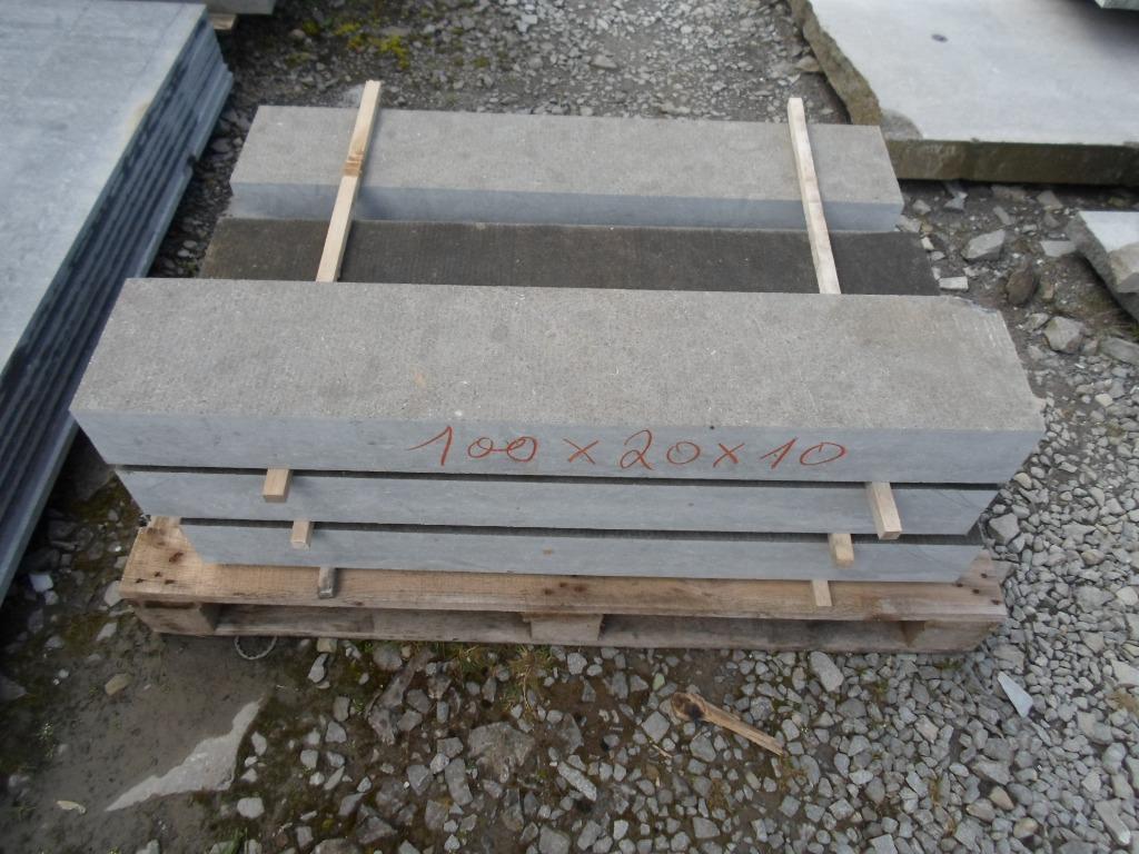 Pierre bleue d'occasion, Moins de 25 cm, Bordure, Moins de 25 cm, Enlèvement