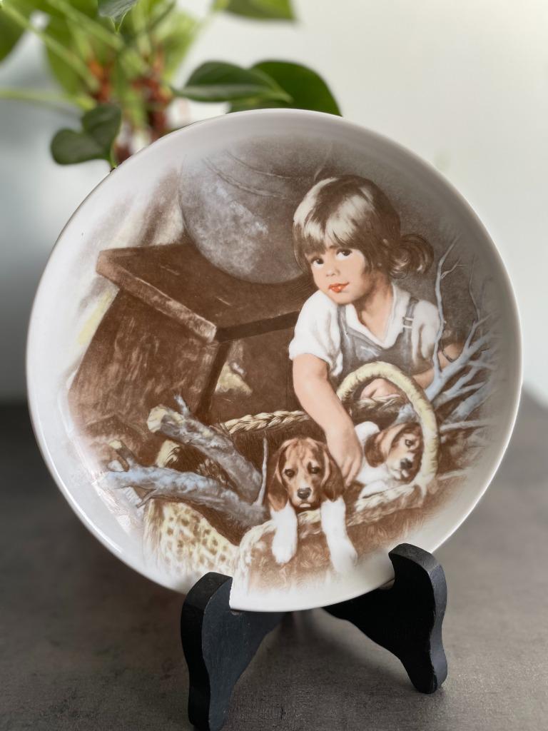 Decoratief bord van Royal Schwabap, Antiek en Kunst, Ophalen