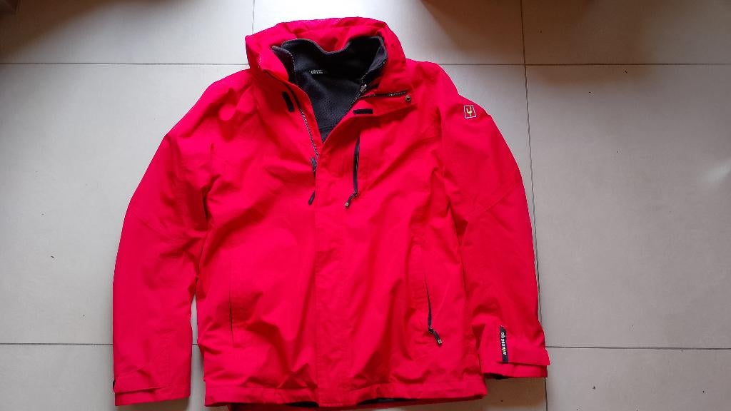 fleece jas Ayachucho maat L  gevoerd rode kleur, Ophalen of Verzenden, Gedragen, Maat 52/54 (L), Rood