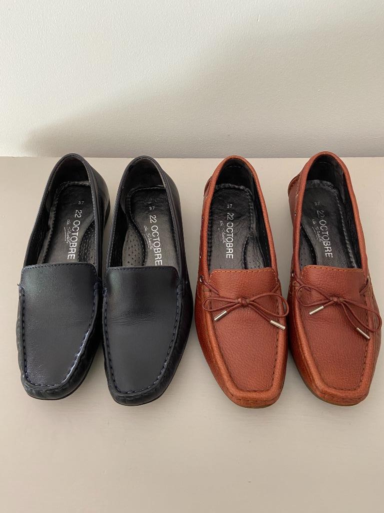 Lot de 2 paires de chaussures - pointure 37, Ophalen, Overige kleuren, Overige typen, Gedragen
