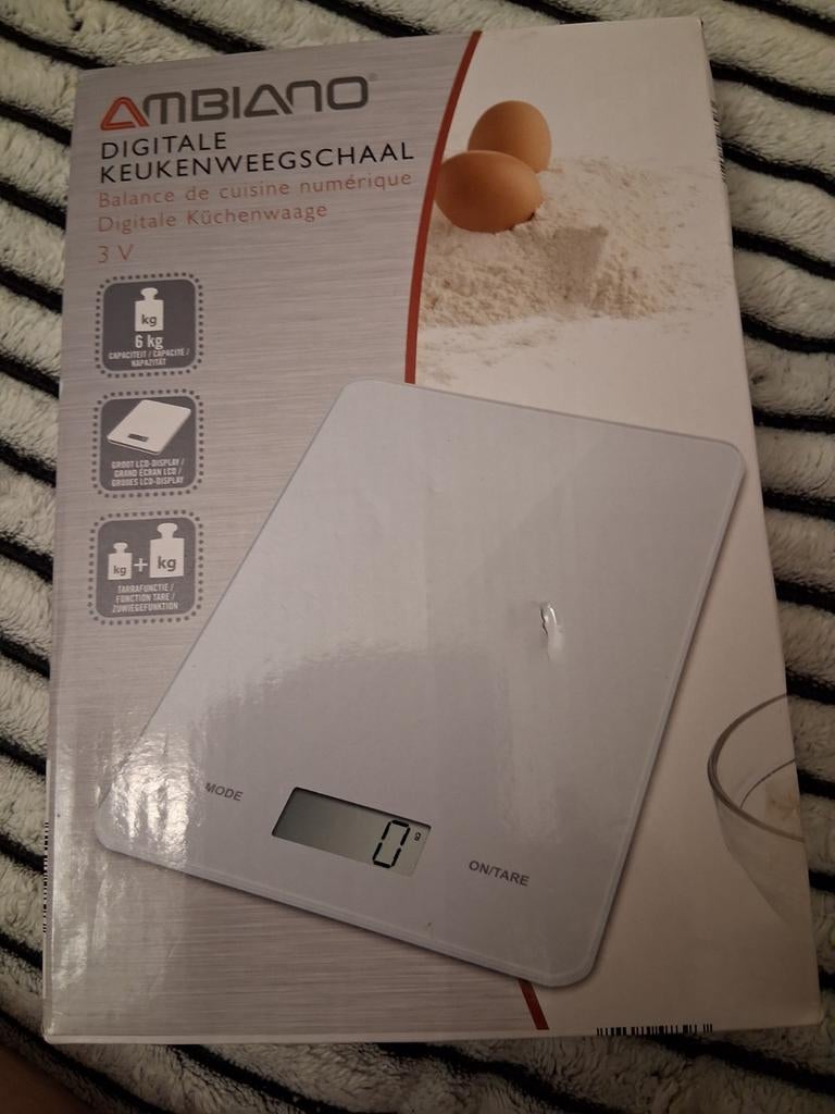 Keukenweegschaal, Huis en Inrichting, Ophalen of Verzenden, Nieuw