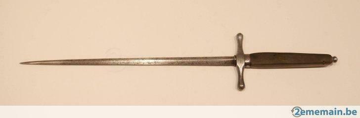 Dague stylet 19ème ou plus vieux., Ophalen