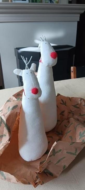 2 kerst figuurtjes nieuw!, Ophalen of Verzenden, Nieuw