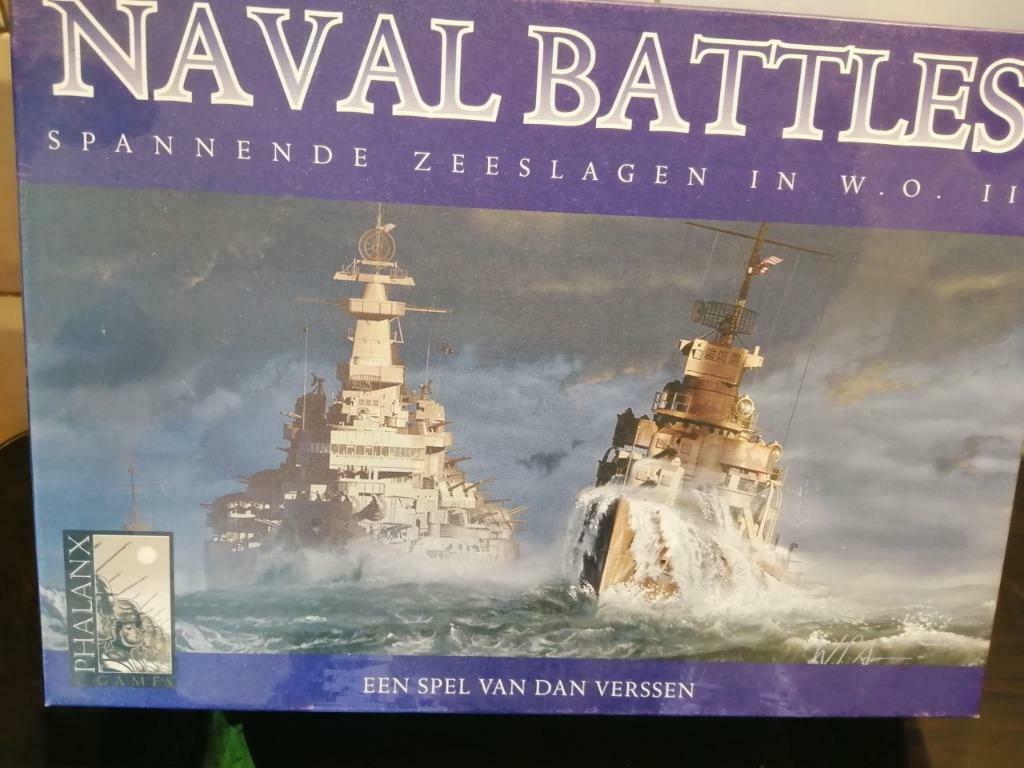 Gezelschapsspel NAVAL BATTLES van PHALANX, Enlèvement ou Envoi, Comme neuf