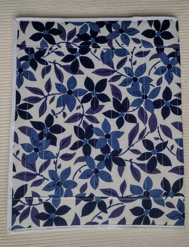 NEUF * Farde/classeur/porte-documents tissu batik sous cello, Enlèvement, Neuf