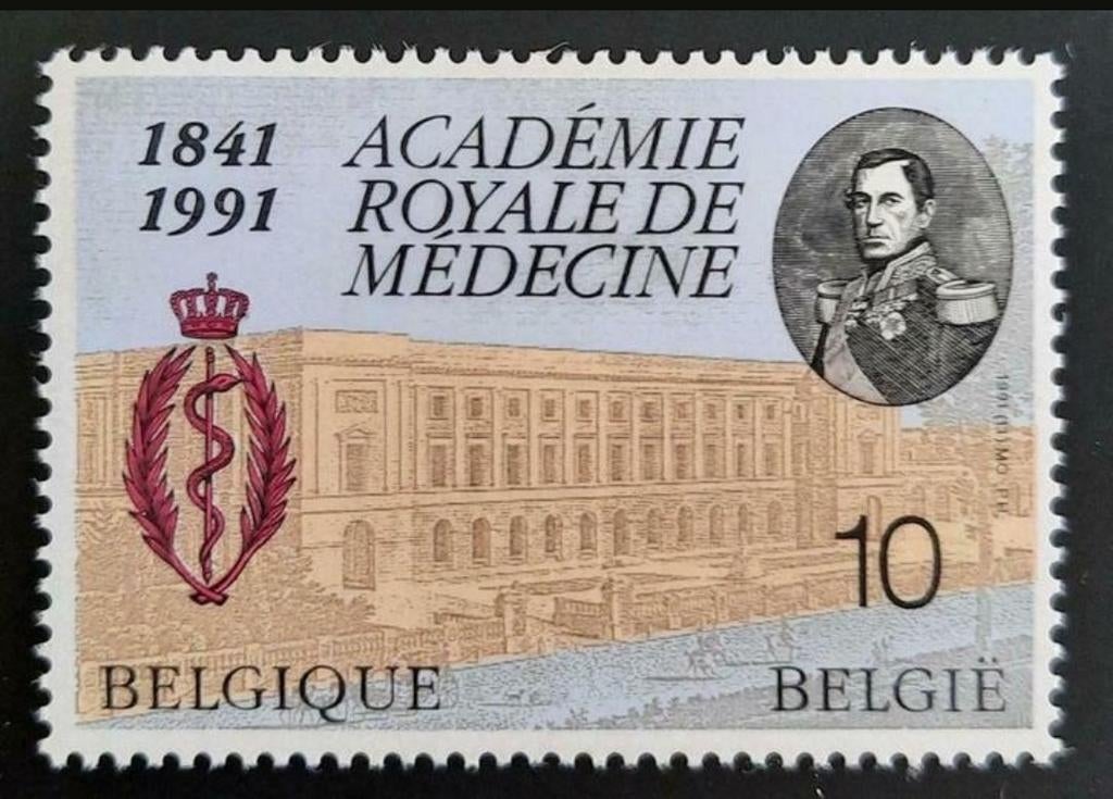Belgique : COB 2416 ** Académie Médecine 1991., Sans timbre, Neuf, Enlèvement ou Envoi, Non oblitéré